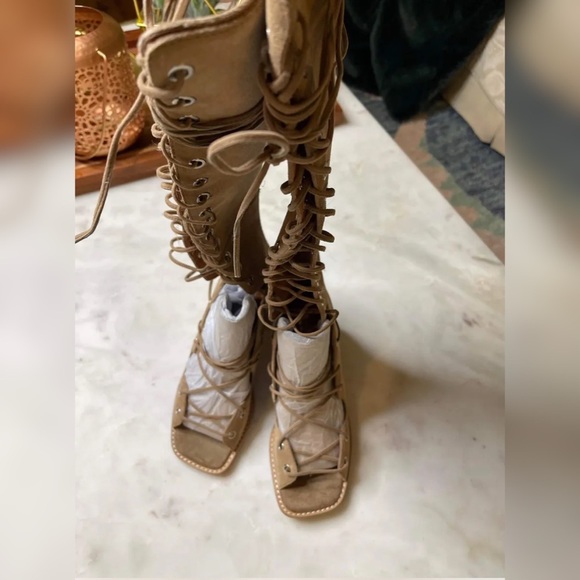 Free People Jeffrey Campbell Zelda Lace-Up Gladiator Heels - Picture 6 of 7